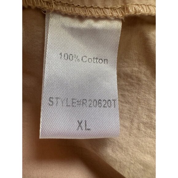 Tuckernuck Royal Shirt Dress in Khaki Women's XL RUNS SMALL - Picture 4 of 6